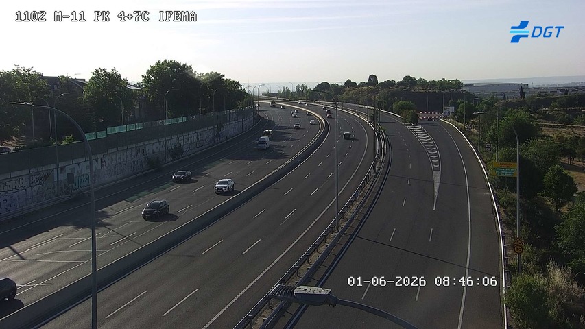 Madrid — M-11 km 5