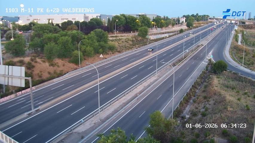 Madrid — M-11 km 6