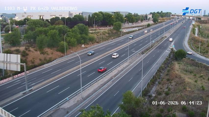 Madrid — M-11 km 6