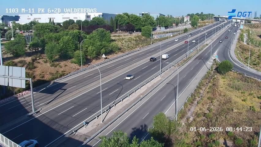 Madrid — M-11 km 6