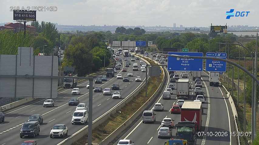 Cámara Alcalá Oeste (Km 21.2)