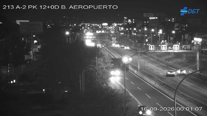 Cámara Carretera: A-2 - Kilómetro: 12