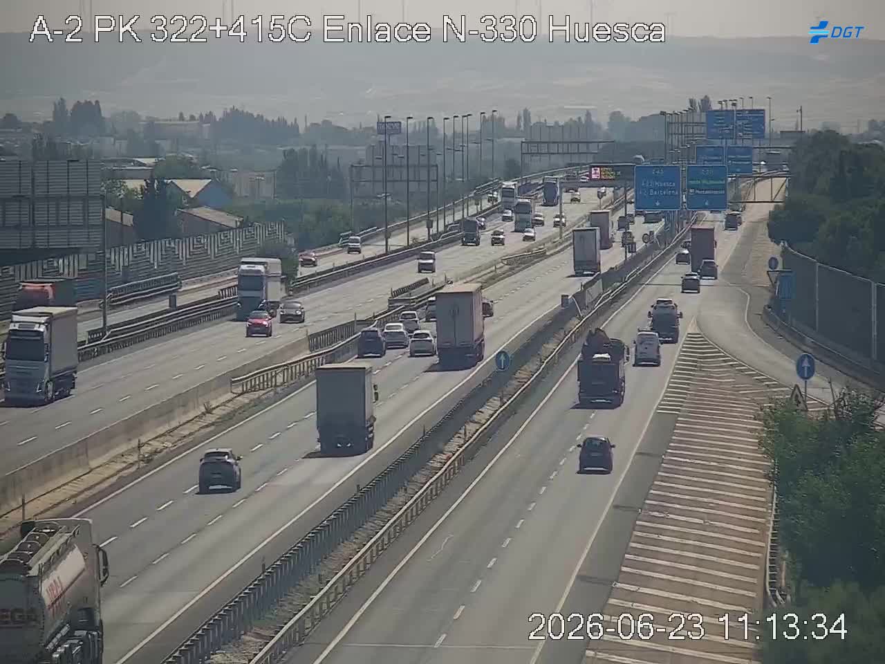 Cámara Zaragoza Km 322,4