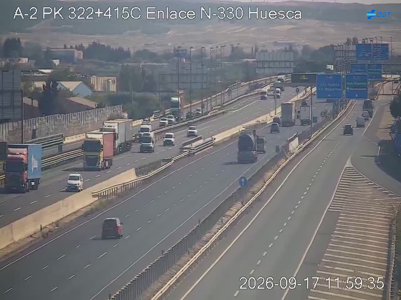 Cámara Zaragoza Km 322,4