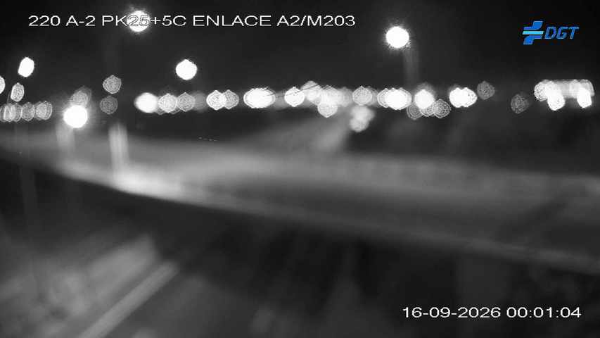 Carretera: A2 enlace M203 - Kilómetro: 25,5