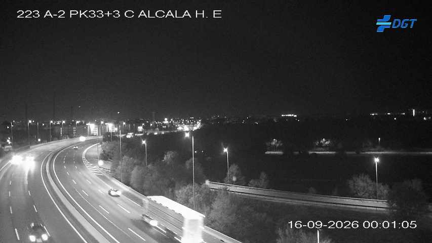 Cámara Alcalá de Henares. Carretera: A-2 - Kilómetro: 33,3