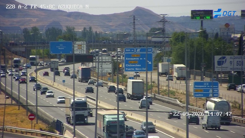 Cámara Azuqueca Norte (Km 45.8)