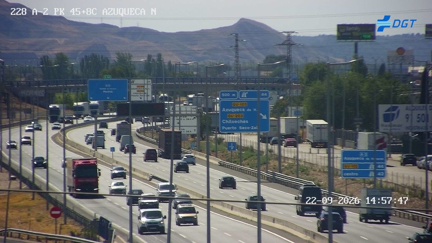 Cámara Azuqueca Norte (Km 45.8)