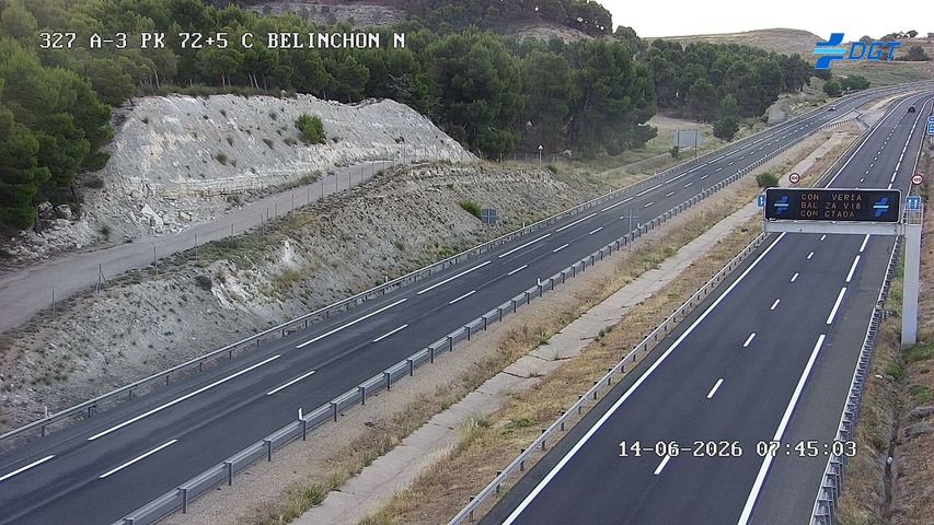 Cámara Belinchón (Km 72.5)