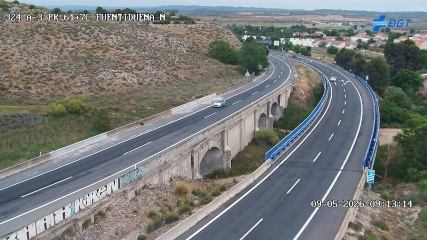 Cámara DGT A-3 PK 61.7 — A-3 km 61.7 → VALENCIA