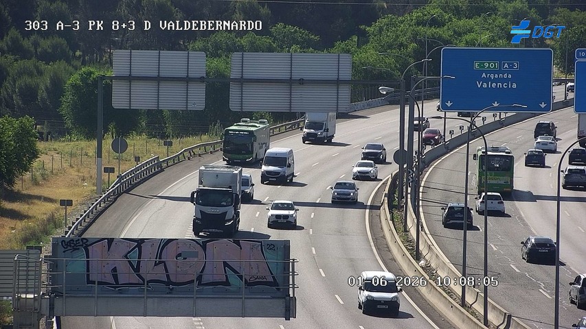 Madrid — A-3 km 8