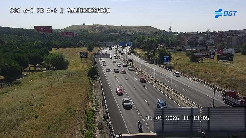 Madrid — A-3 km 8