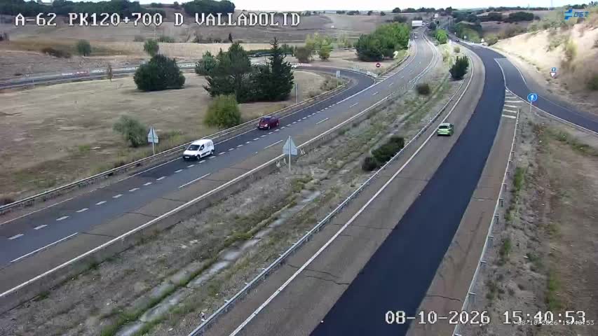 Cámara de tráfico en la A-62, km 120.7