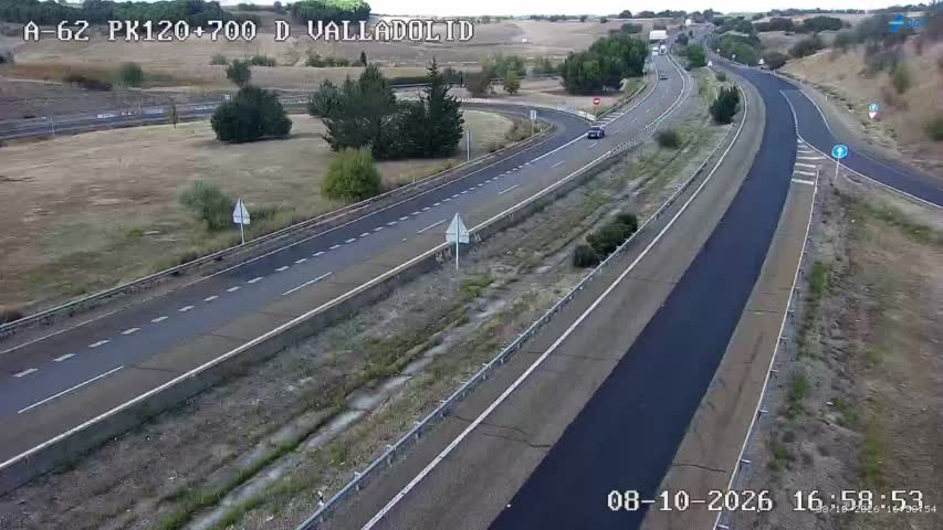 Cámara de tráfico en la A-62, km 120.7