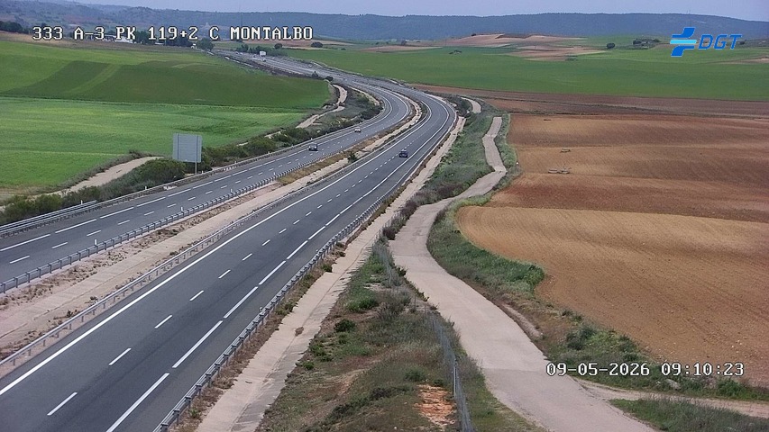 Cámara DGT A-3 PK 119.2 — A-3 km 119.2 → VALENCIA