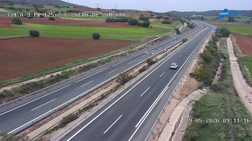 Cámara DGT A-3 PK 125.2 — A-3 km 125.2 → VALENCIA