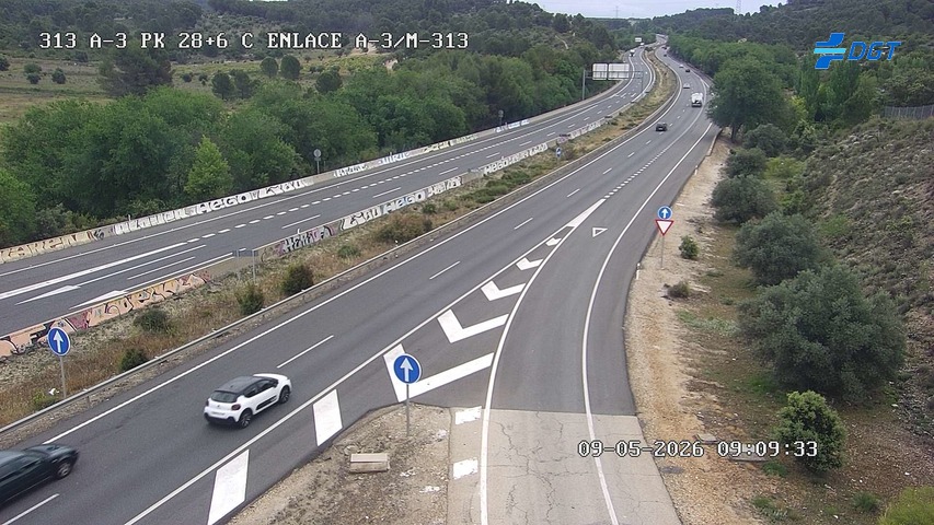 Cámara DGT A-3 PK 28.6 — A-3 km 28.6 → VALENCIA