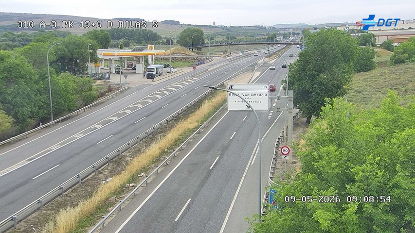 Cámara DGT A-3 PK 19.6 — A-3 km 19.6 → MADRID