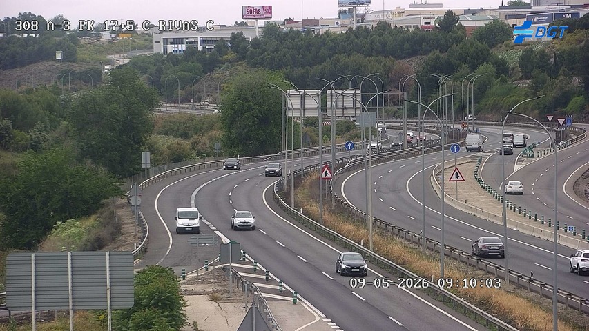 Cámara DGT A-3 PK 17.5 — A-3 km 17.5 → VALENCIA