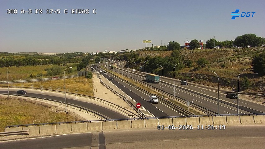 Madrid — A-3 km 18