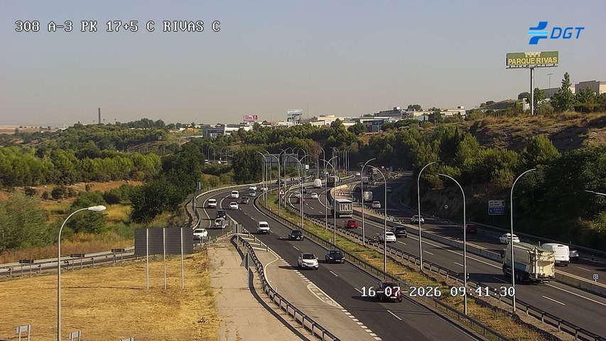 Madrid — A-3 km 18