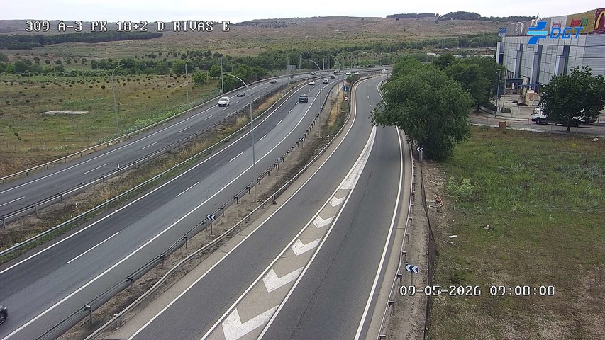 Cámara DGT A-3 PK 18.2 — A-3 km 18.2 → MADRID