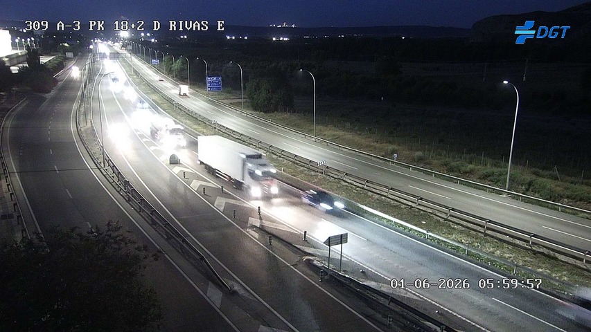 Madrid — A-3 km 18