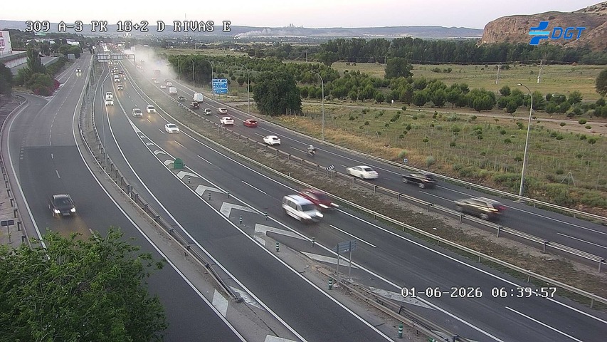 Madrid — A-3 km 18