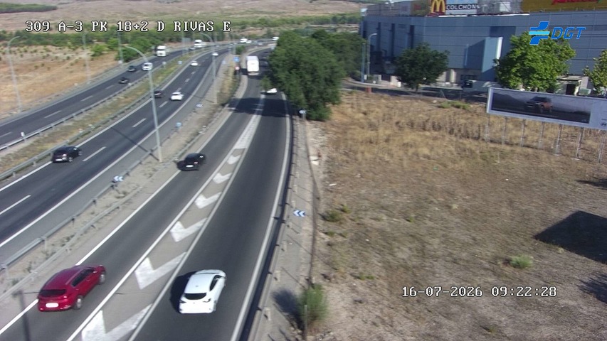 Madrid — A-3 km 18