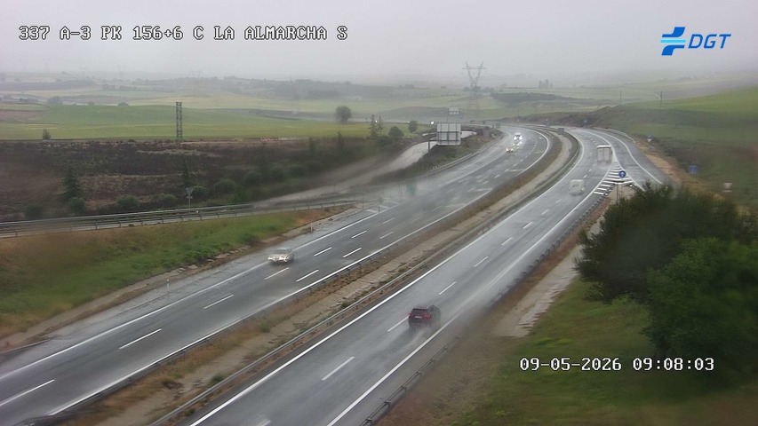 Cámara DGT A-3 PK 156.6 — A-3 km 156.6 → VALENCIA