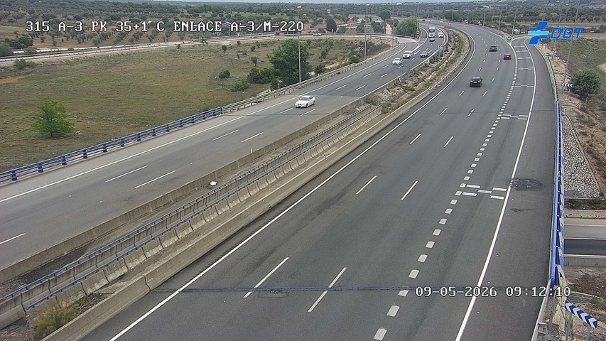 Cámara DGT A-3 PK 35.1 — A-3 km 35.1 → VALENCIA