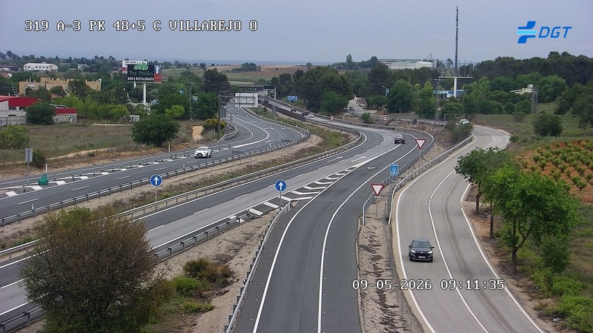 Cámara DGT A-3 PK 48.5 — A-3 km 48.5 → VALENCIA