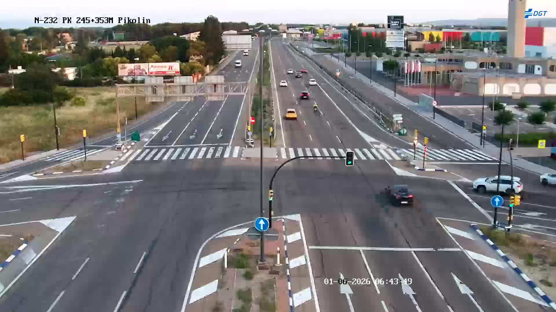 Zaragoza — N-232 km 245