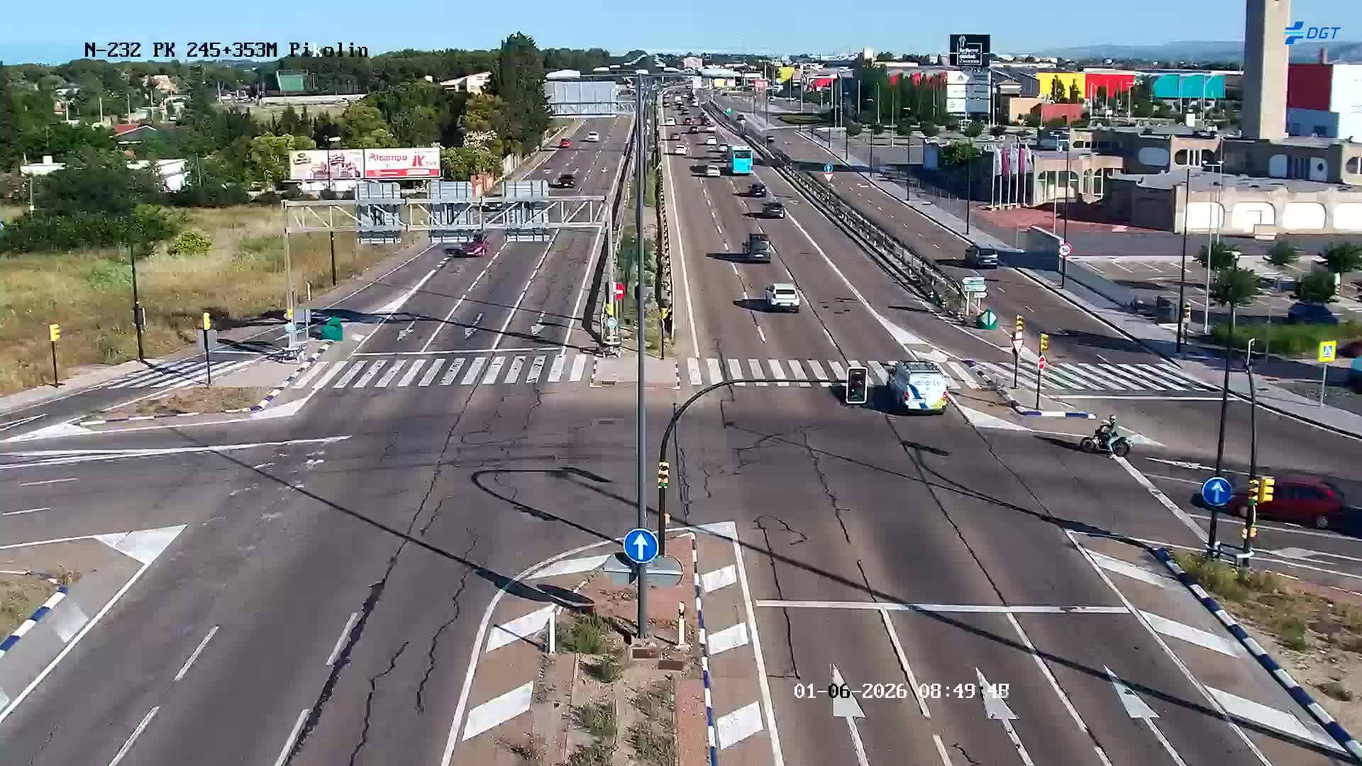 Zaragoza — N-232 km 245