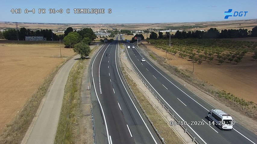 Cámara de tráfico en la A-4, km 96.05