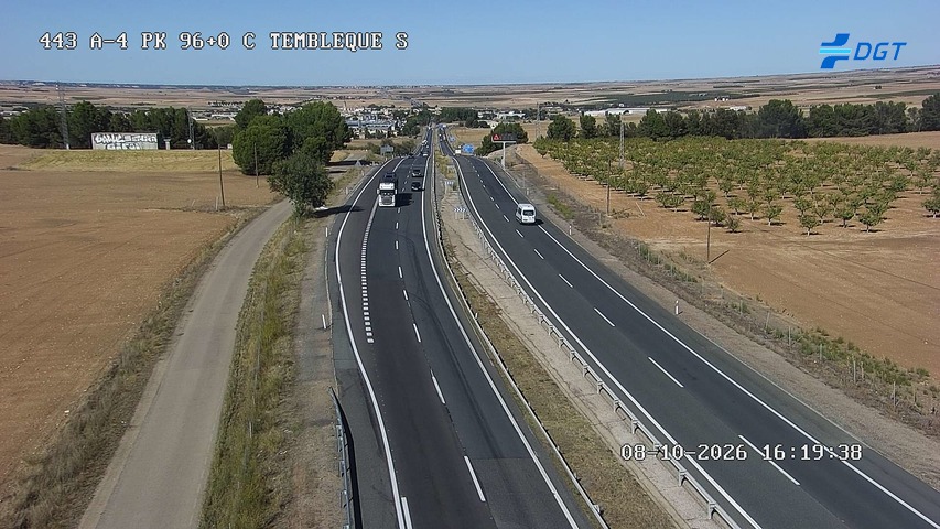 Cámara de tráfico en la A-4, km 96.05