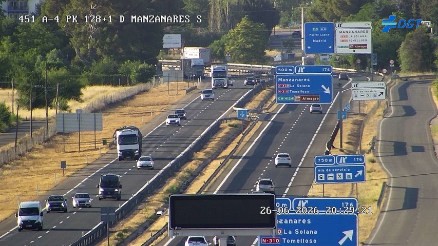 Cámara Manzanares Sur (Km 178.1)
