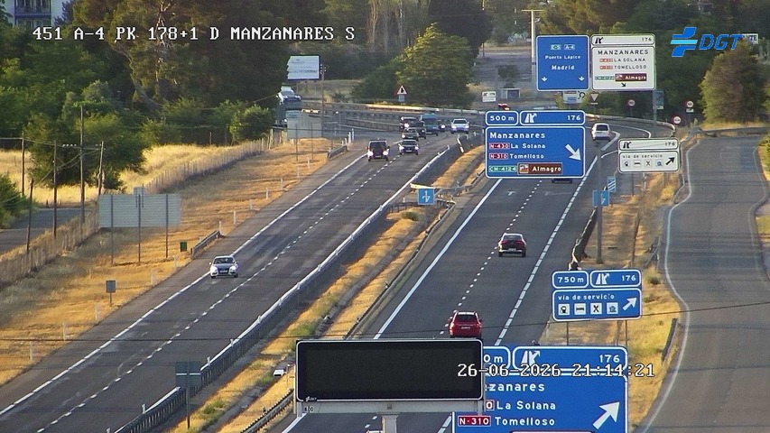 Cámara Manzanares Sur (Km 178.1)