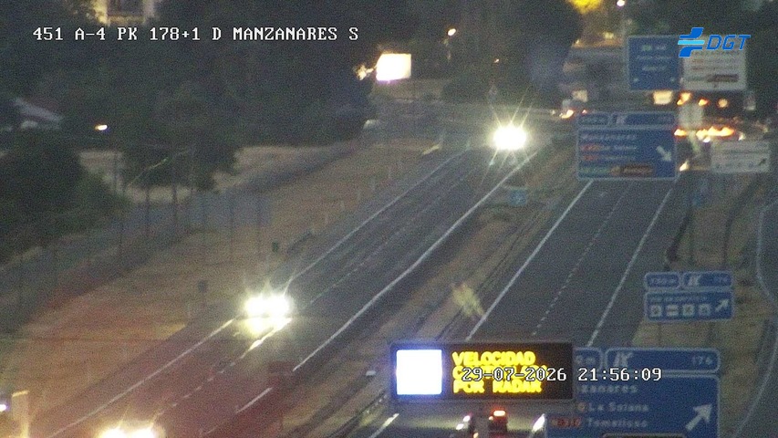 Cámara Valdepeñas Norte (Km 178.1)