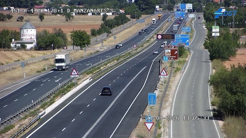 Cámara Valdepeñas Norte (Km 178.1)