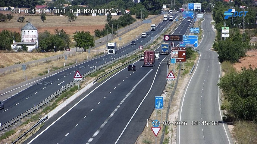 Cámara Valdepeñas Norte (Km 178.1)