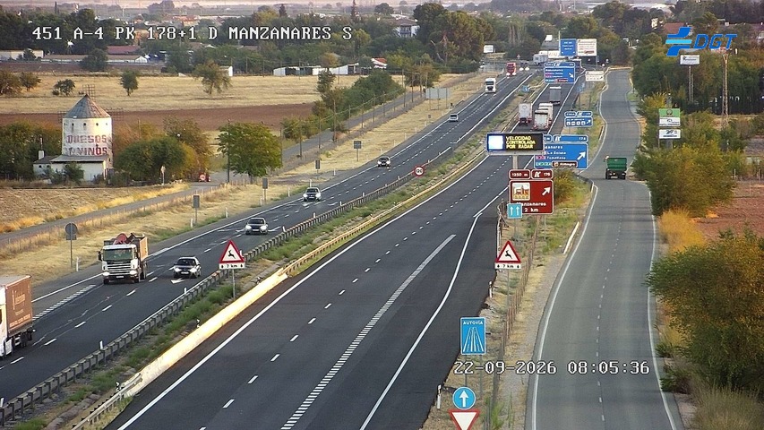 Cámara Valdepeñas Norte (Km 178.1)