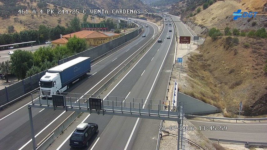 Cámara Despeñaperros Túneles (Km 244.2)