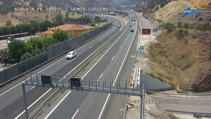 Cámara Despeñaperros Túneles (Km 244.2)