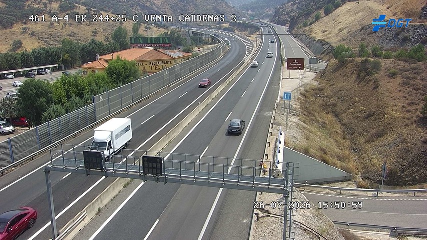 Cámara Despeñaperros Túneles (Km 244.2)