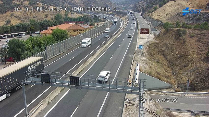 Cámara Despeñaperros Túneles (Km 244.2)