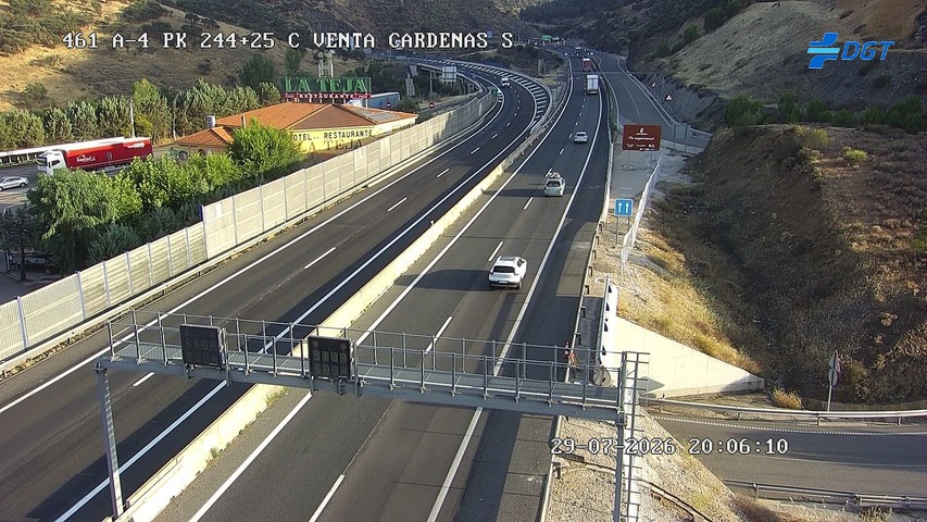 Cámara Despeñaperros Túneles (Km 244.2)