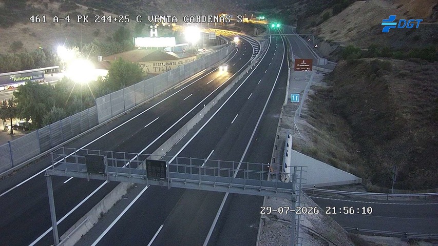 Cámara Despeñaperros Túneles (Km 244.2)