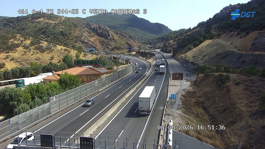 Cámara Despeñaperros Túneles (Km 244.2)