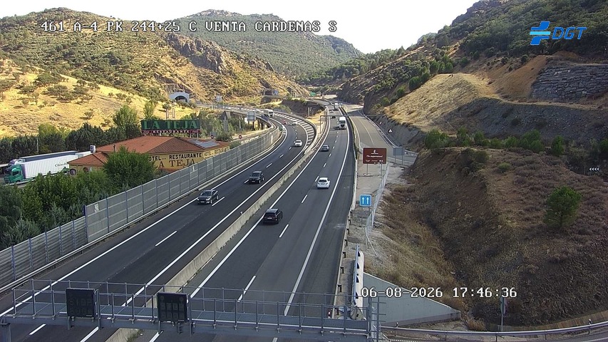 Cámara Despeñaperros Túneles (Km 244.2)